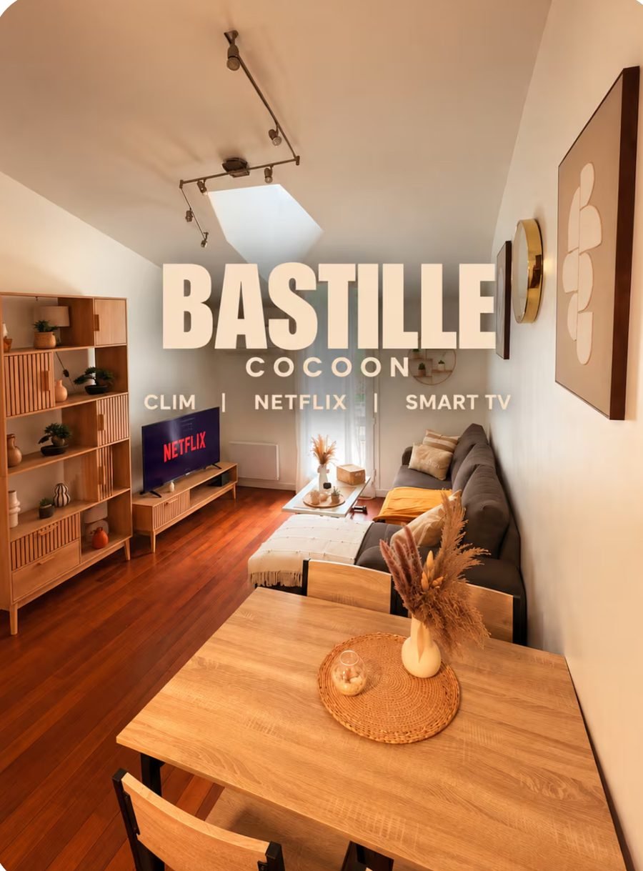 Bastille Cocoon, appartement géré à Paris